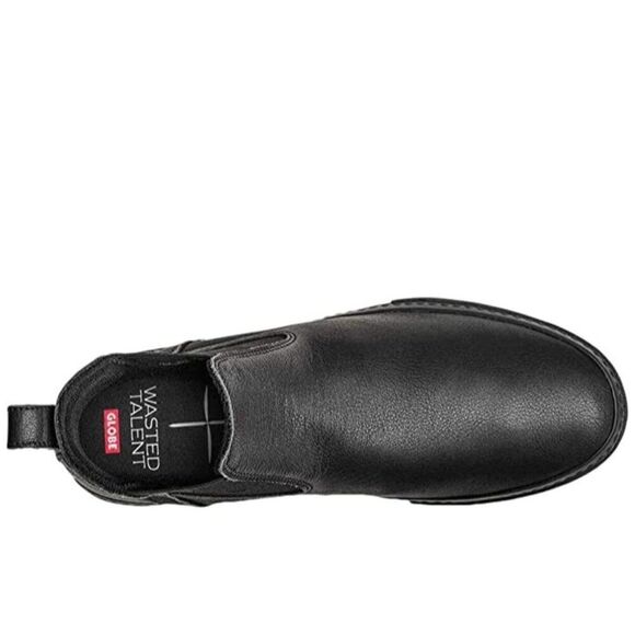 Globe Dover II Black Wasted Talent Leather Chelsea Skate Boots Mens 14 US EUR 48 main image 14